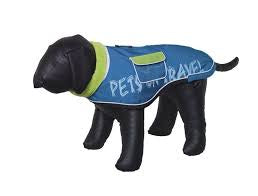 66218 NOBBY Dog coat "PAVEL" turquoise 80 cm