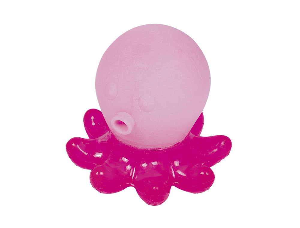 59990 NOBBY TPR-Foam octopus "Floating" pink 12 cm