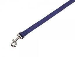 79238-06 NOBBY Leash "Classic Soft" blue l: 120 cm; w: 25 mm