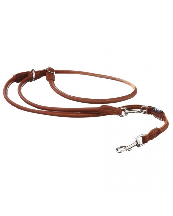 78781-23 NOBBY Training leash elk leather