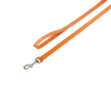 73163-04 NOBBY Leash "Classic" orange l: 120 cm; w: 25 mm