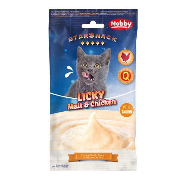 50882 NOBBY Licky Cat Chicken(5 Sachets) - PetsOffice