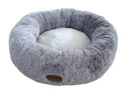 60685 NOBBY Donut "CUDDLY" lightgrey Ø 50 cm