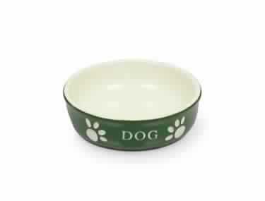 73315 NOBBY Dog ceramic bowl "DOG"