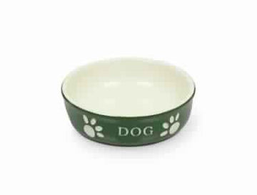 73315 NOBBY Dog ceramic bowl "DOG"