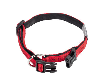 78513-01 NOBBY Collar "Soft Grip" red l: 50/65 cm; w: 25 mm