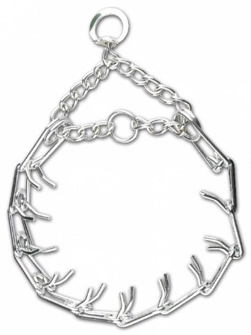 73047 NOBBY Spike choker stainless steel 52cm-3.2mm