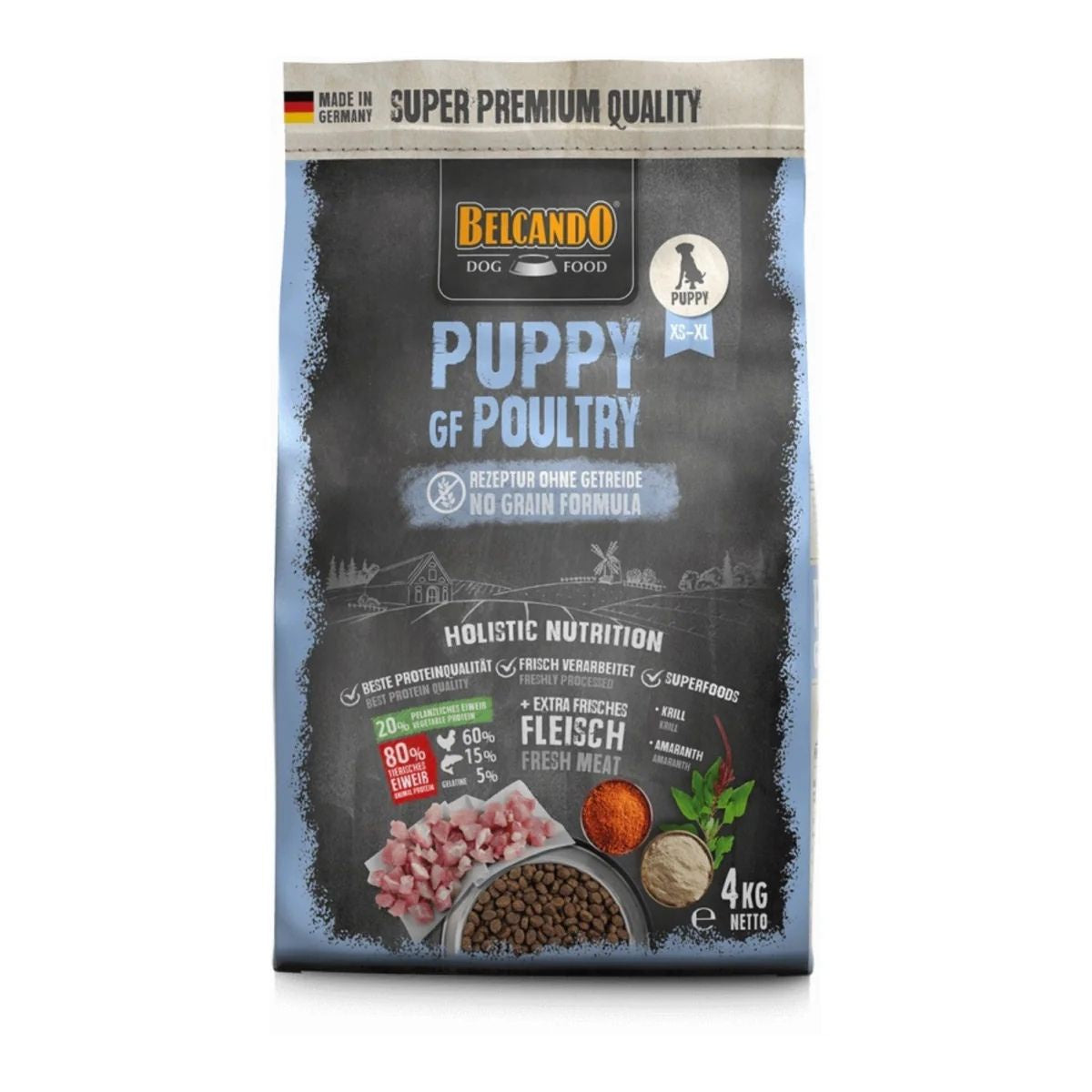 Belcando Grain Free Puppy Dry Food 4kg