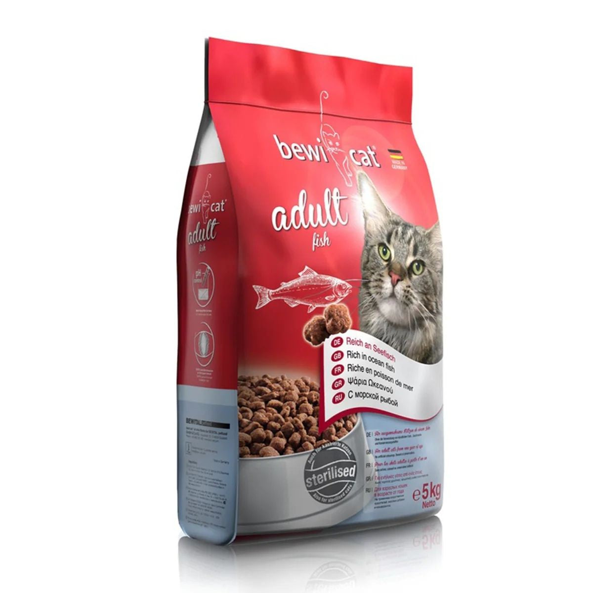 Bewi Cat Dry Food Fish 5kg