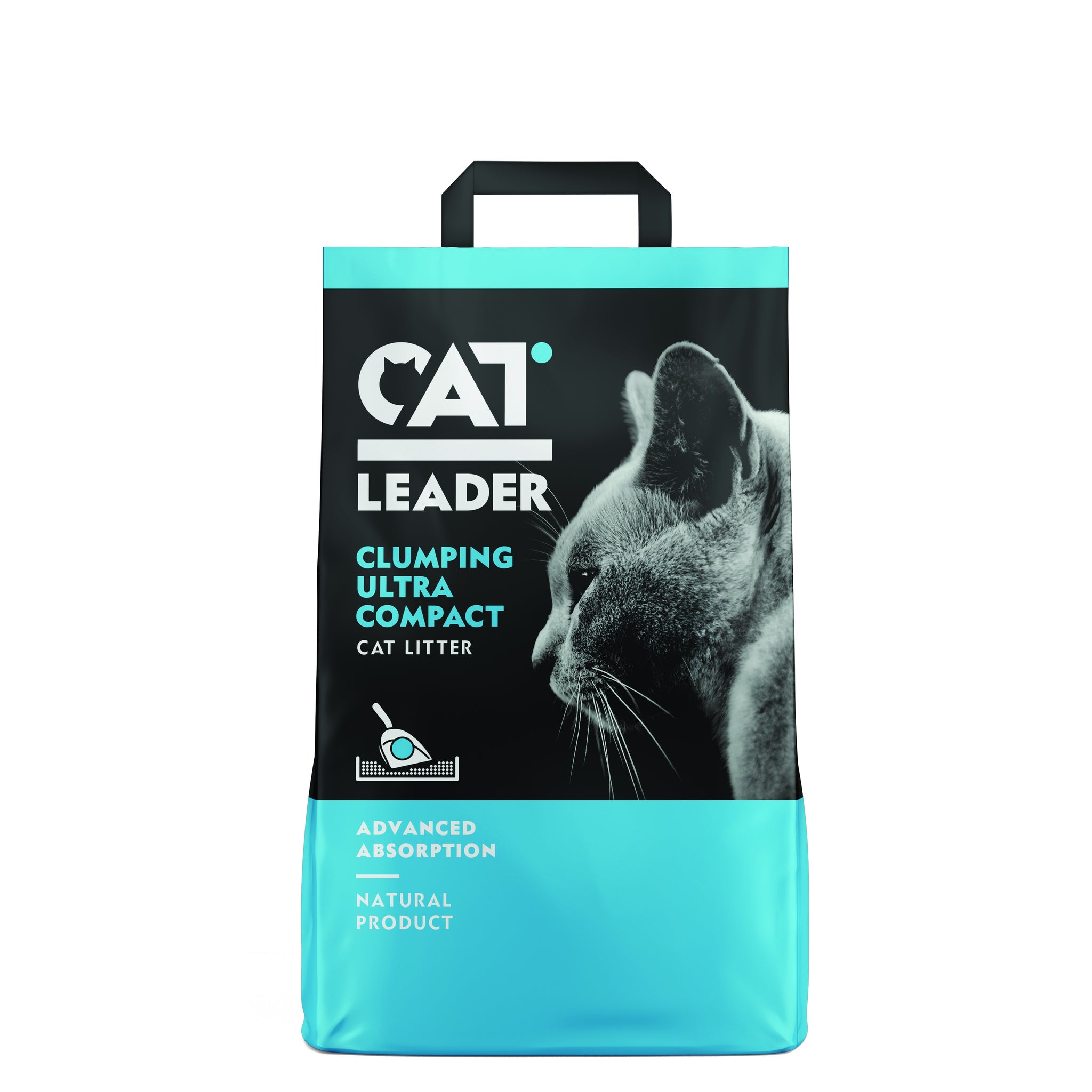 CAT LEADER Premium Clumping cat litter 5Kg