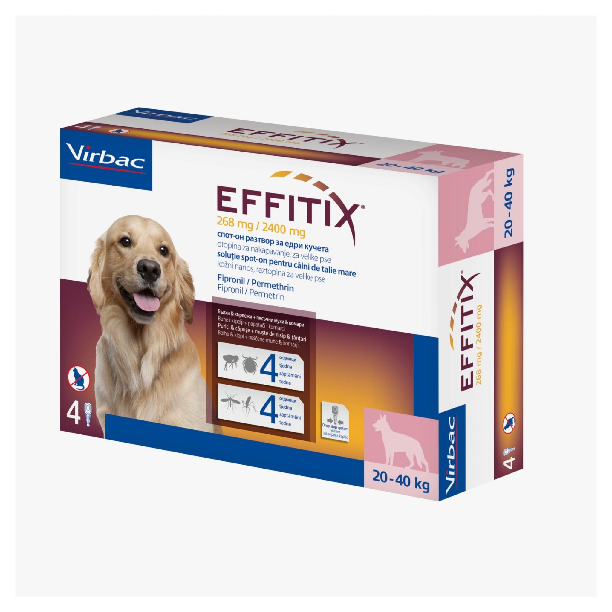 Effitix Spot On Dog Size 20-40kg (1Dose)