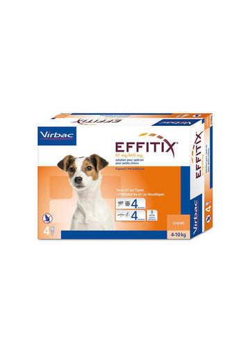 Effitix Spot On Dog Size 4-10kg (1Dose)