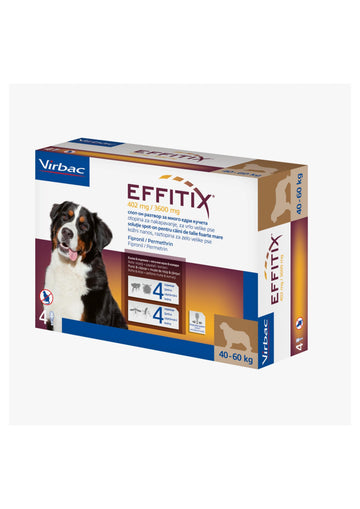 Effitix Spot On Dog Size 40-60kg (1Dose)