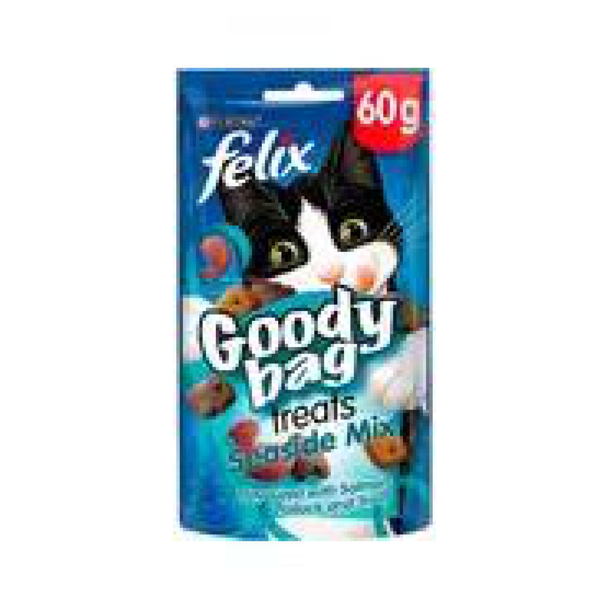 Purina Felix Goody Bag Cat Treats Seaside Mix 60g