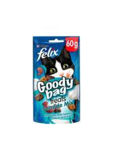 Purina Felix Goody Bag Cat Treats Seaside Mix 60g