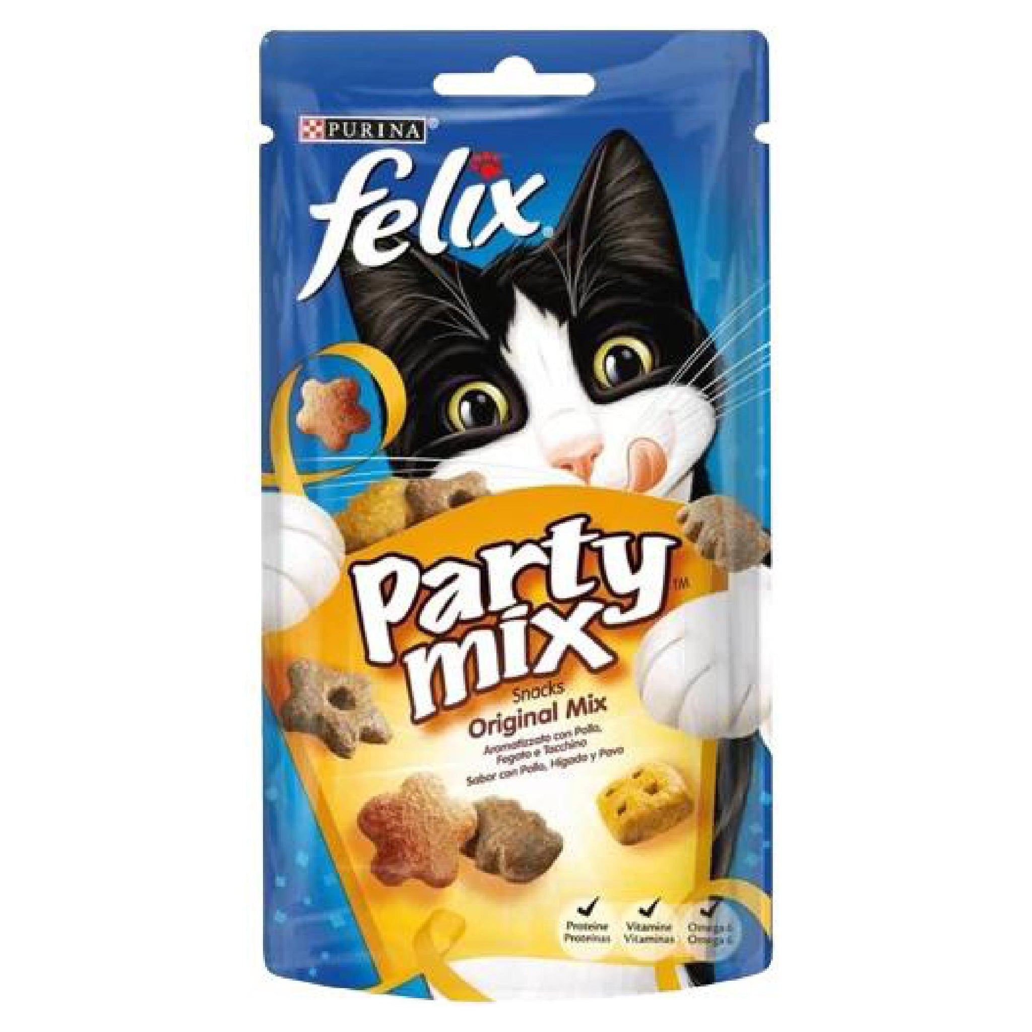 Purina Felix Party Mix Cat Treats Original 85g