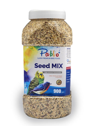 Pablo Premium Seed Mix Food For Small Birds 900g