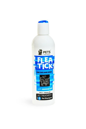 Pets Republic Flea&Tick Shampoo With Coconut Oil 500ml