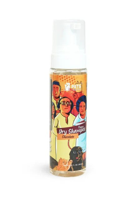 Pets Republic Foam Dry Shampoo Chocolate Scent 250ml