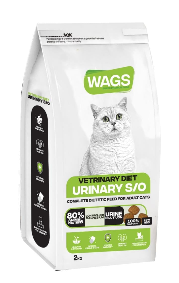 Wags Urinary SO Cat Dry Food 2kg