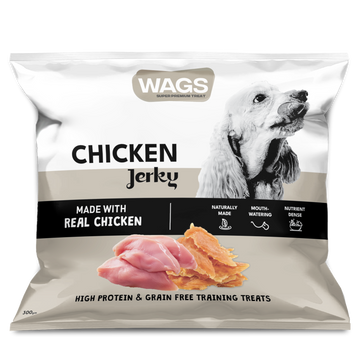 Wags Chicken Jerky 300g -  - PetsOffice