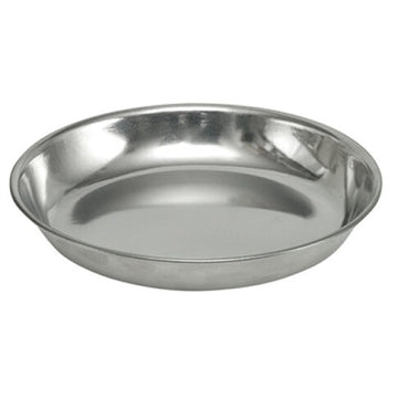 72800 Dog Stainless steel bowl flat  12,5 cm 0,20 ltr