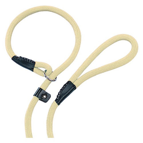 79259-36 NOBBY Retriever leash "Fun Uni" beige l: 170 cm; w: 13 mm