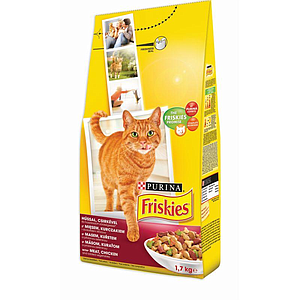 Purina Friskies with Chicken & Vegetables Dry Food 1.7kg