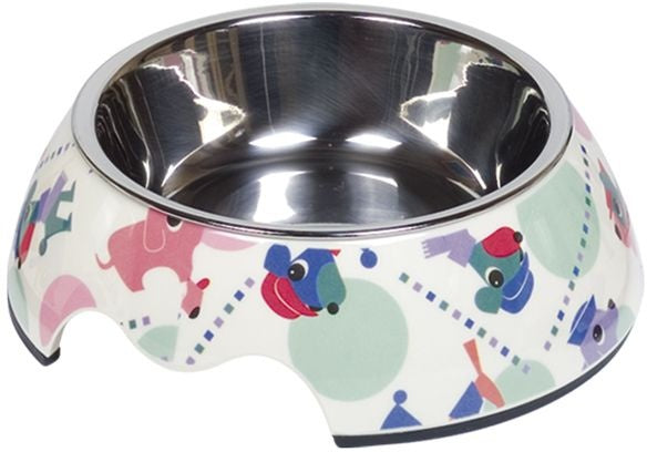 73680 NOBBY Melamine bowl "Dog"  S: 14 x 4,5 cm, 160 ml