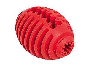 60314 NOBBY Rubber Snack Rugby red 12,5 cm