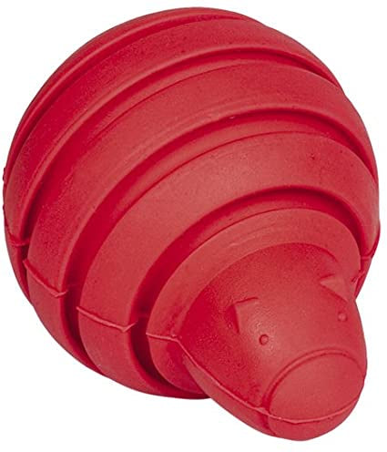 59958 NOBBY Rubber pig red 10 cm