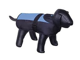 66293 NOBBY Dog coat "CAIBO" blue-black 80 cm