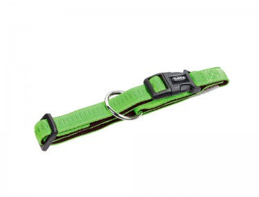 78512-84 NOBBY Collar "Soft Grip" light green / brown l: 40/55 cm; w: 25 mm